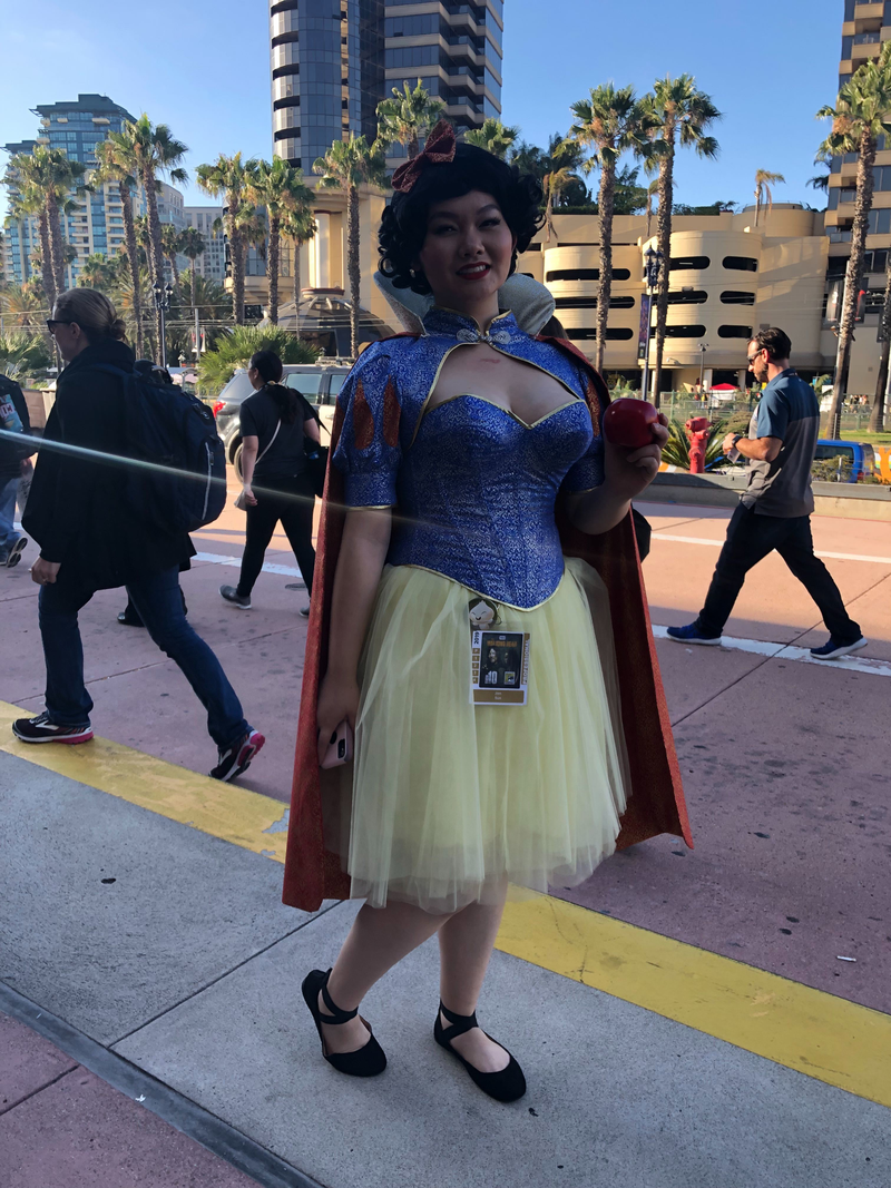 Snow White’s looking rather dapper.